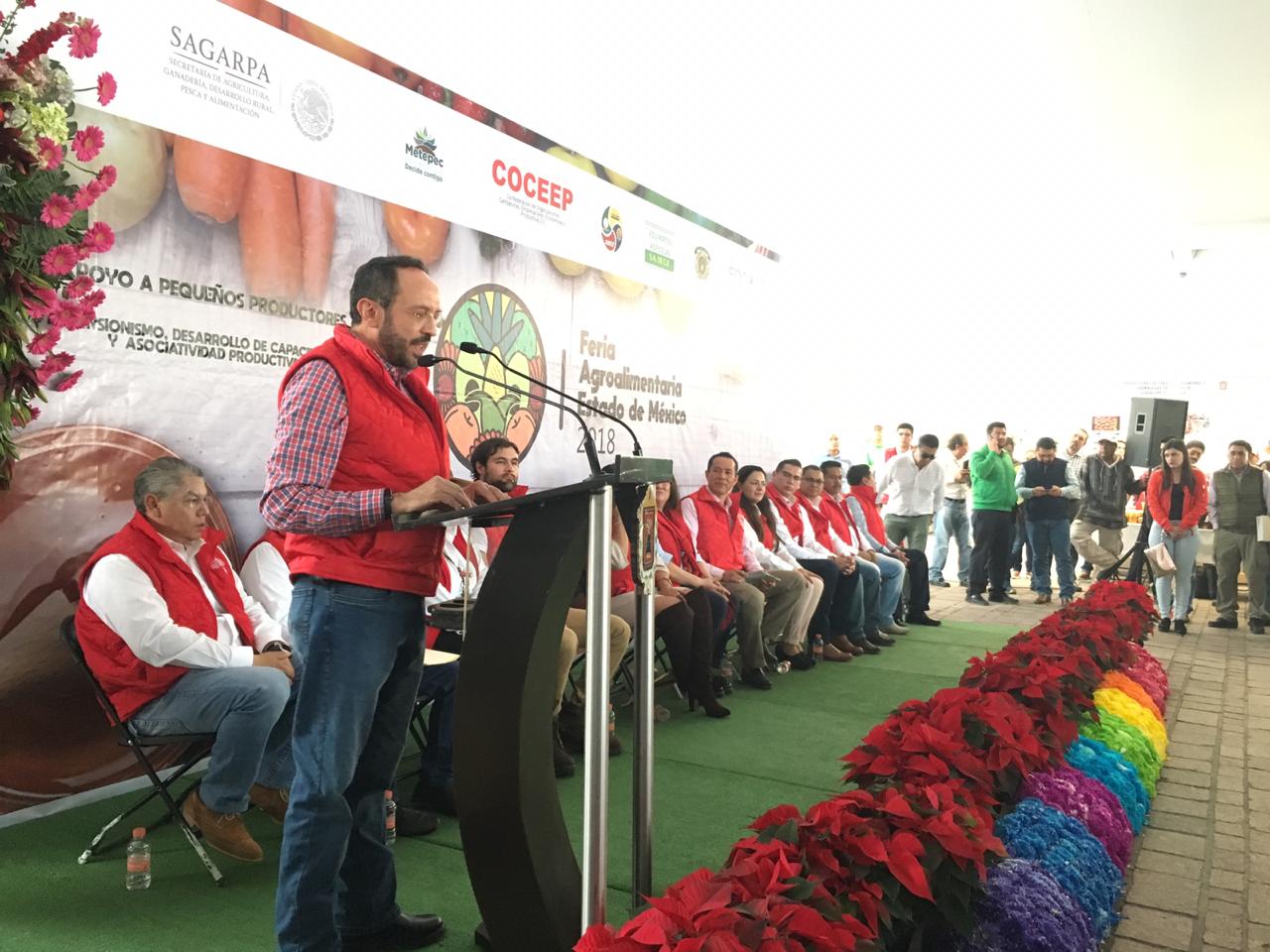 Eduardo Gasca precisó que participan productores de Jilotepec, Atlacomulco,  Texcoco, entre otros. (Especial)