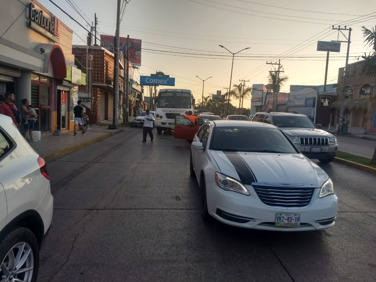 Los hechos se dieron sobre Avenida Universidad y Calle 5 (Noel Vergara)