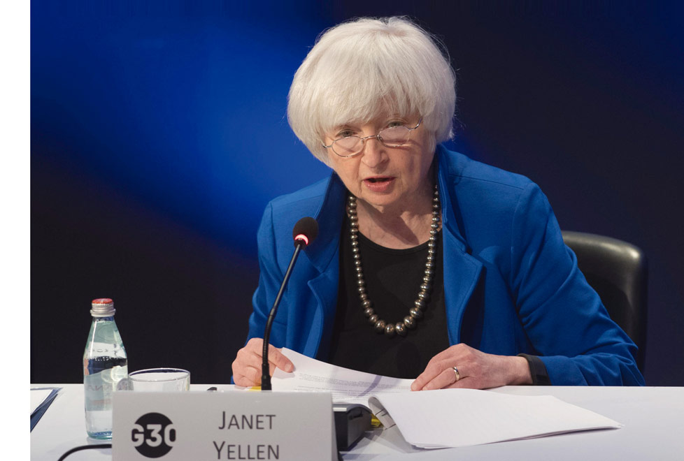 Janet Yellen (AFP).