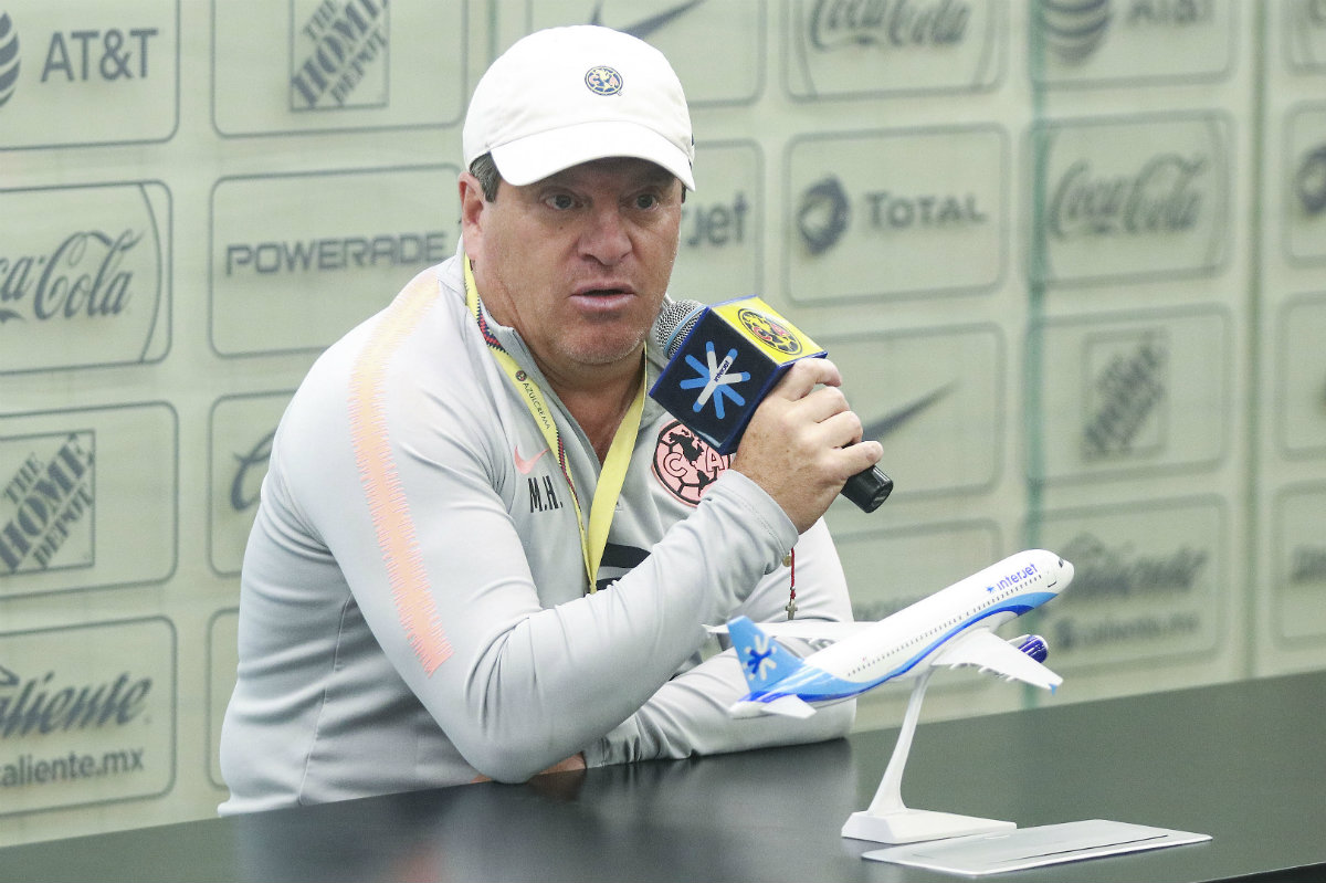 Miguel Herrera, en conferencia de prensa de América (Imago7)