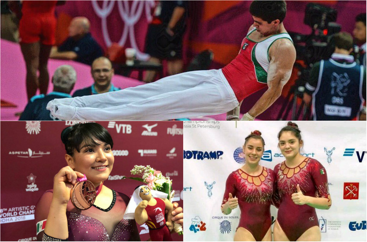 Personajes como Daniel Corral, Alexa Moreno, Dafne Navarro y Melissa Flores han obtenido grandes logros a través de la gimnasia (Twitter @danielcorral
