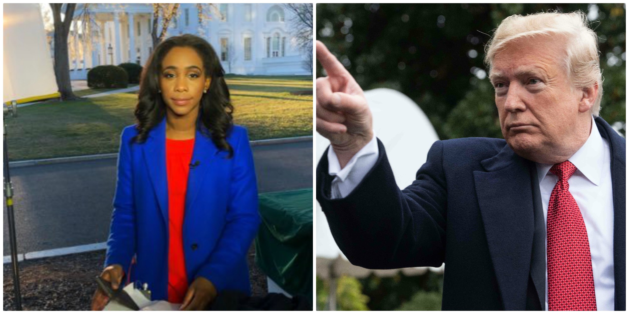 A Trump no le gustó la pregunta de Abby Phillip. (Especial)