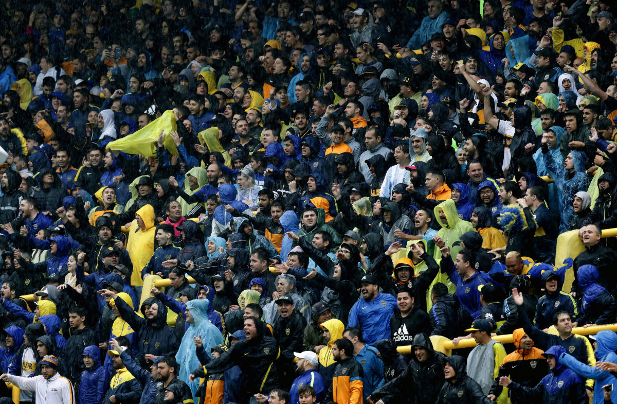 Aficionados de Boca Juniors (AFP)