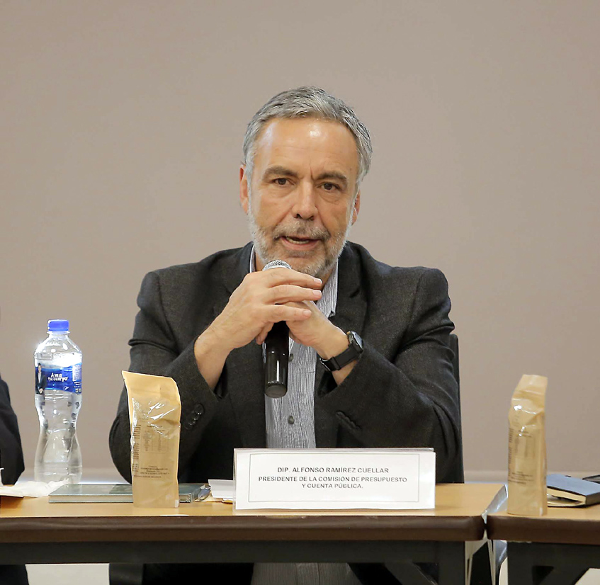 Diputado federal, Alfonso Ramírez, presidente de la Comisión de Presupuesto y Cuenta Pública. (Saúl González)