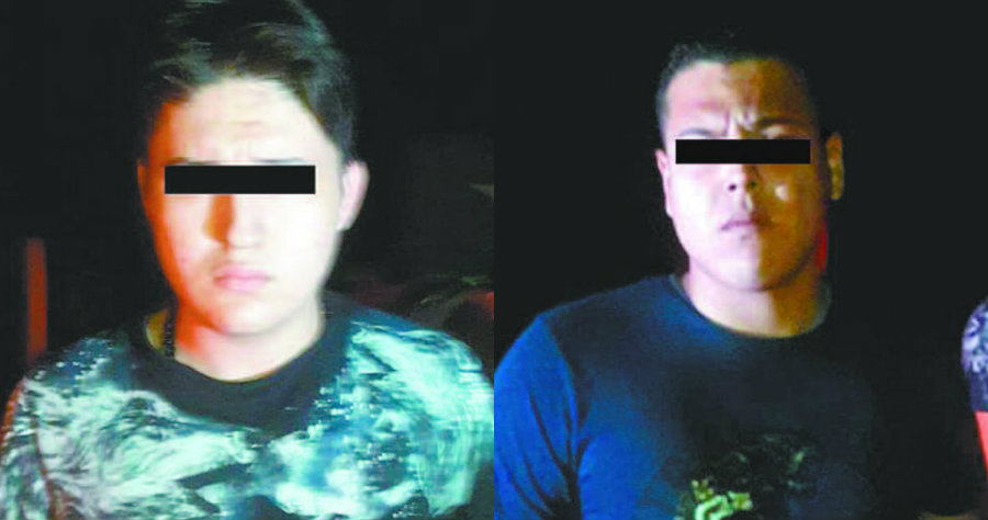 Los jóvenes fueron identificados como Kevin ‘N’, y Alan ‘N’. (Foto: Especial)