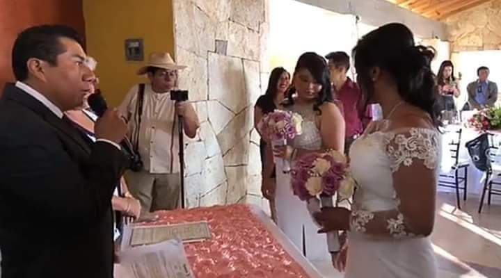 La pareja logró casarse legalmente sin recurrir al amparo.
