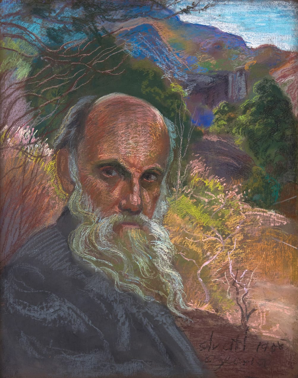 Autorretrato del Dr. Atl.