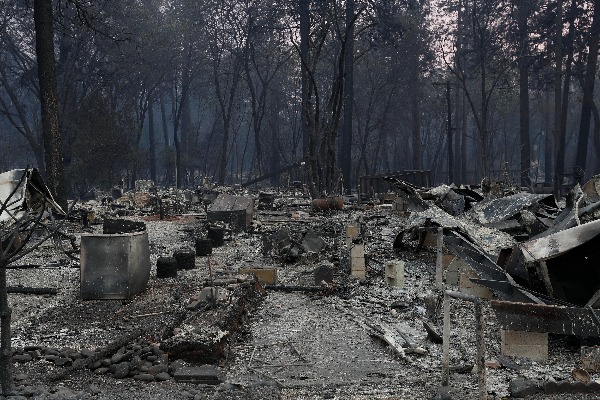 Camp Fire es el incendio más mortal y destructivo en la historia de California. (Reuters)
