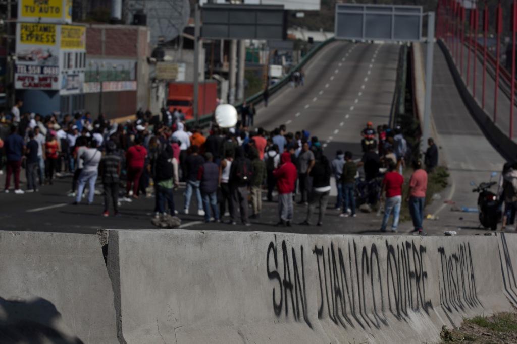 Estas son las alternativas viales al bloqueo de la México-Pachuca. (Cuartoscuro)