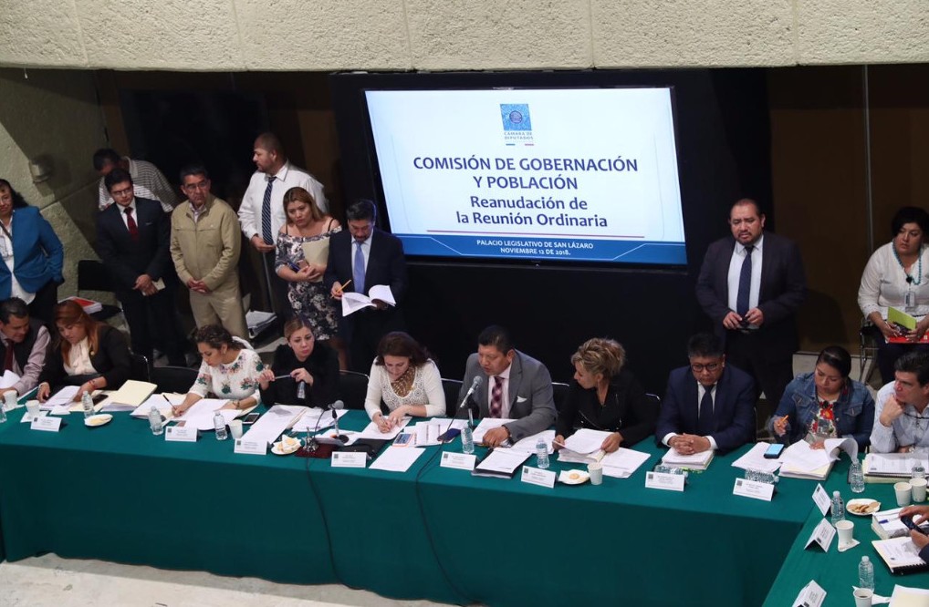 Los integrantes de la comisión aprobaron el proyecto, aunque anticiparon que se presentarán 100 reservas. (@Mx_Diputados)