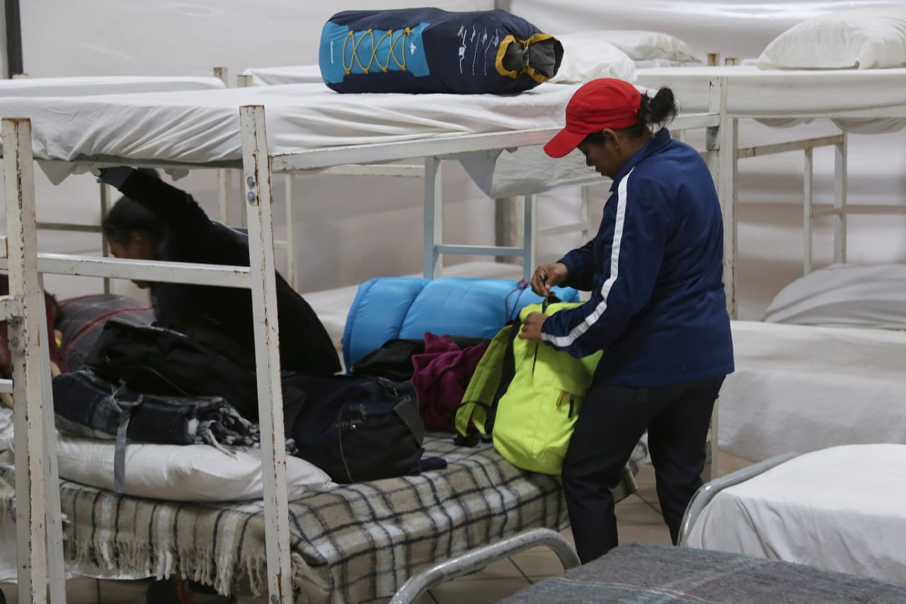 Las personas pueden quedarse hasta dos meses en Casa INDI. (Leonel Rocha)