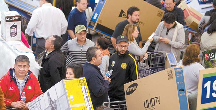 Productos electrónicos, de lo más demandado.  Jorge González.