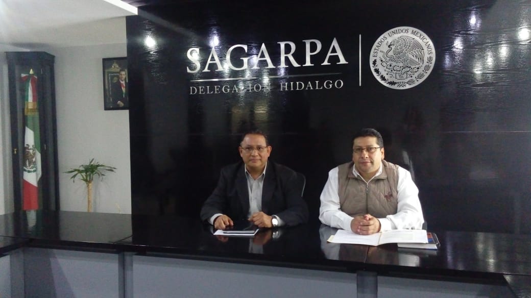 Rueda de prensa sobre abusos dentro de la Sagarpah. (Elizabeth Hernández)