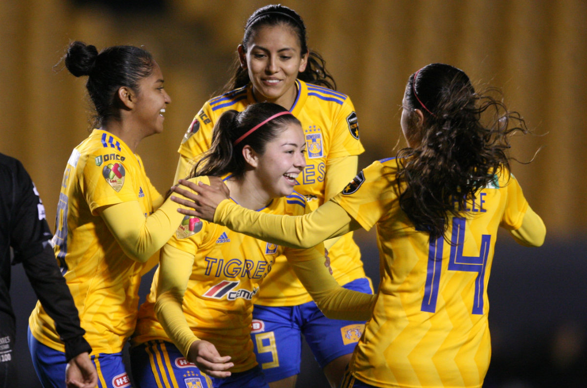 Tigres goleó a Necaxa en Liga MX Femenil (Imago7)