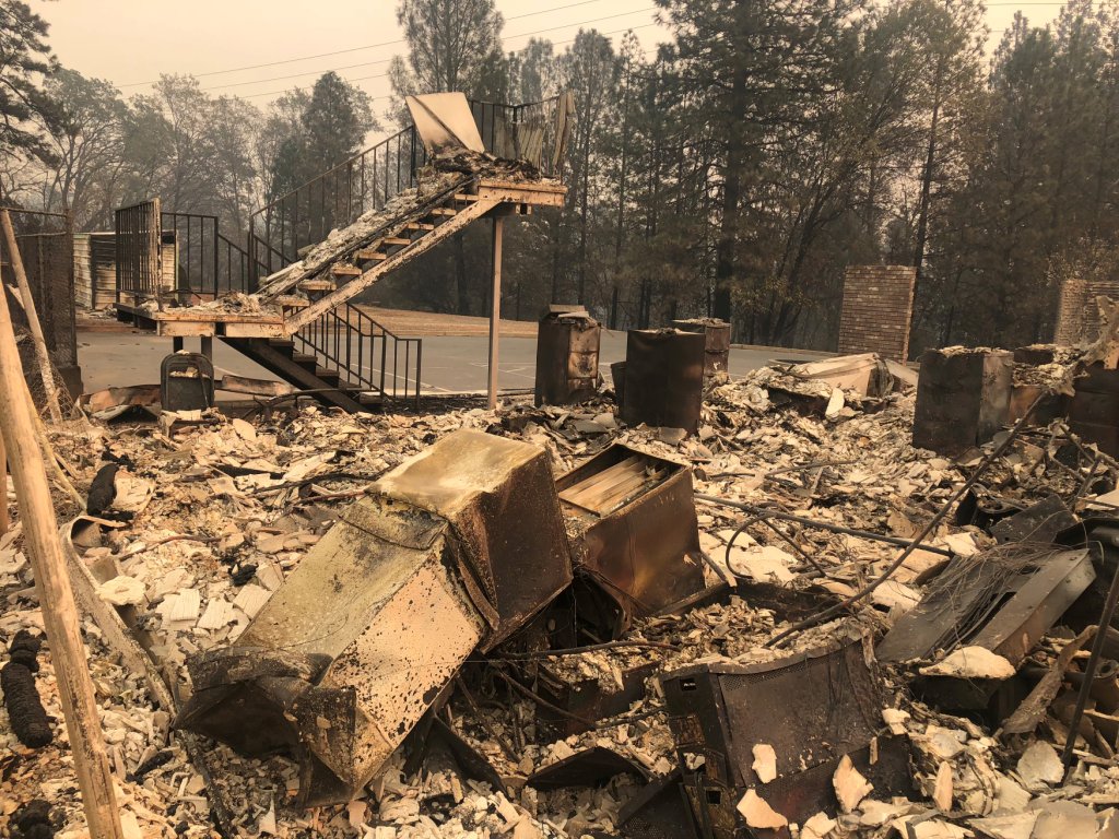 La mayor parte de la destrucción ocurrió en la localidad de Paradise, California. (Reuters)
