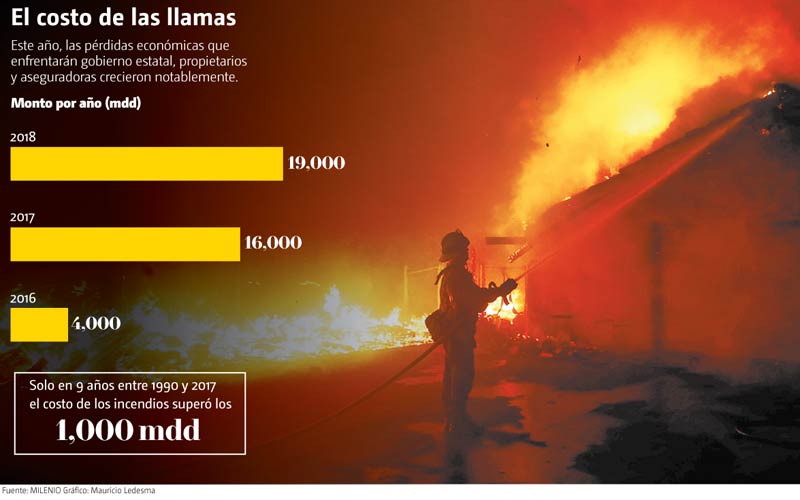 El costo de las llamas