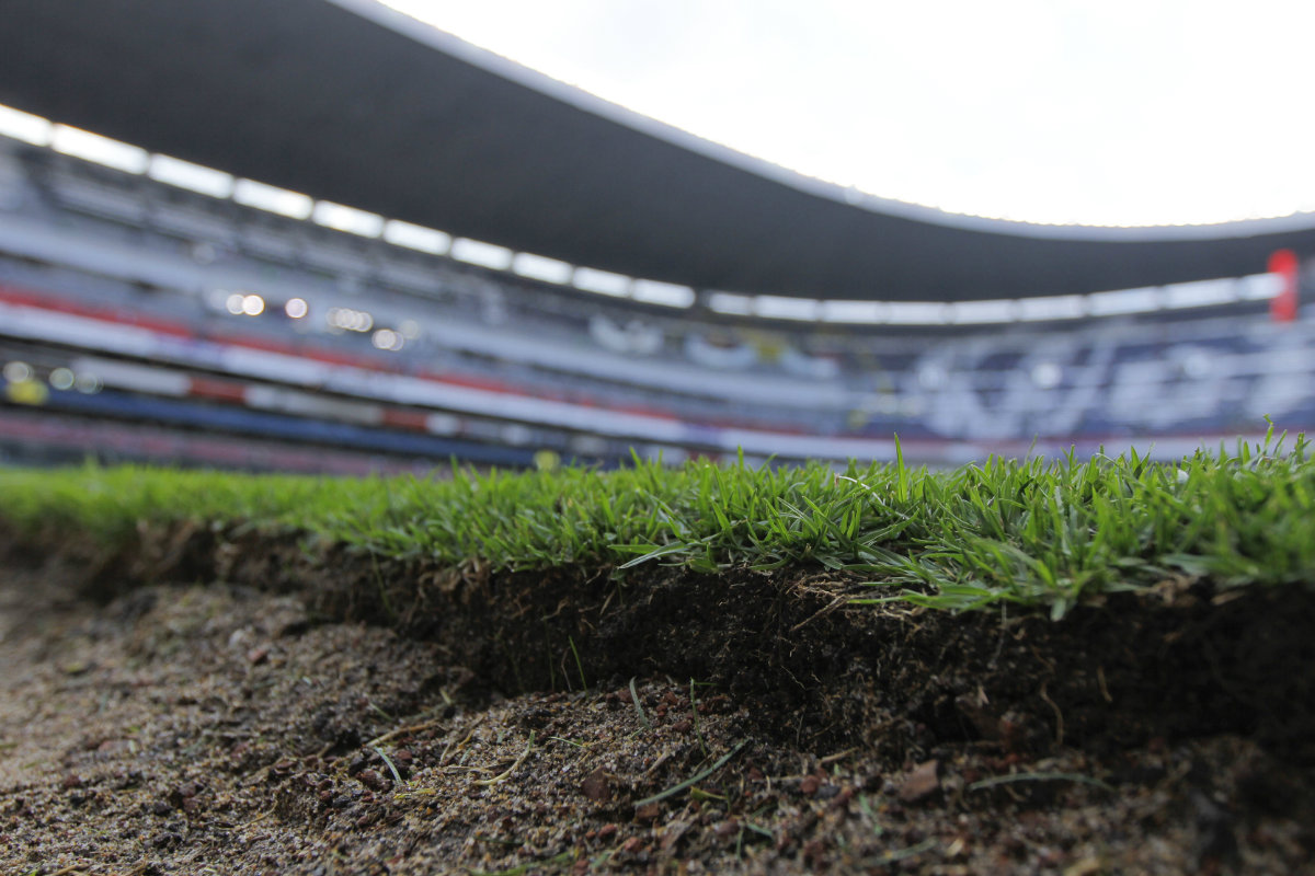 El pasto del Estadio Azteca (Imago7)