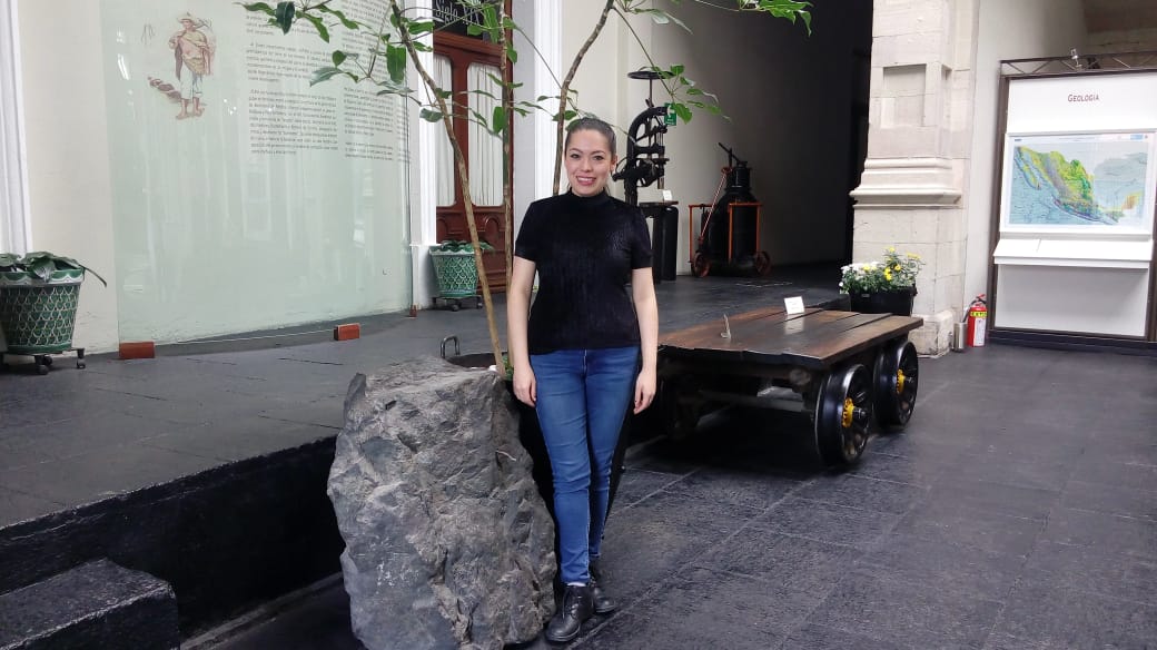 Erika Gutiérrez Sánchez, coordinadora del Archivo Histórico Museo  de Minería. (Elizabeth Hernández)