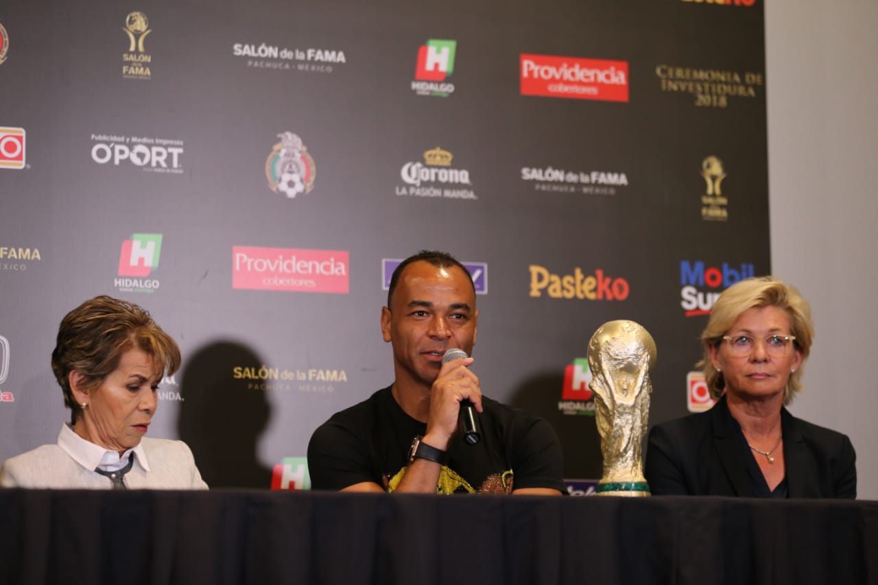 Marcos Evangelista de Morães "Cafú", ex futbolista brasileño. (Jorge Sánchez)