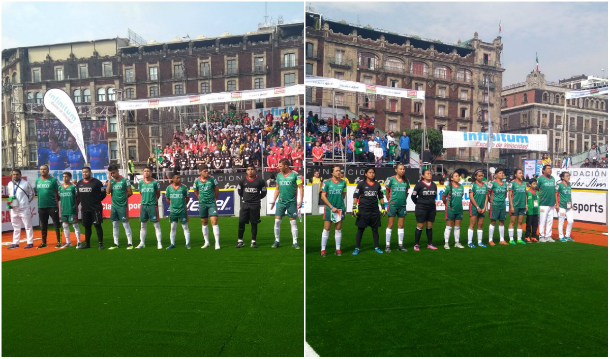 México debutó con triunfo en la Homeless World Cup 2018 (Fernanda Mendoza)