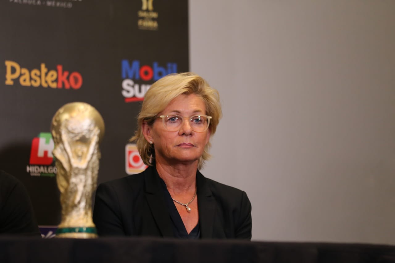 Silvia Neid, entrenadora alemana. (Jorge Sánchez)