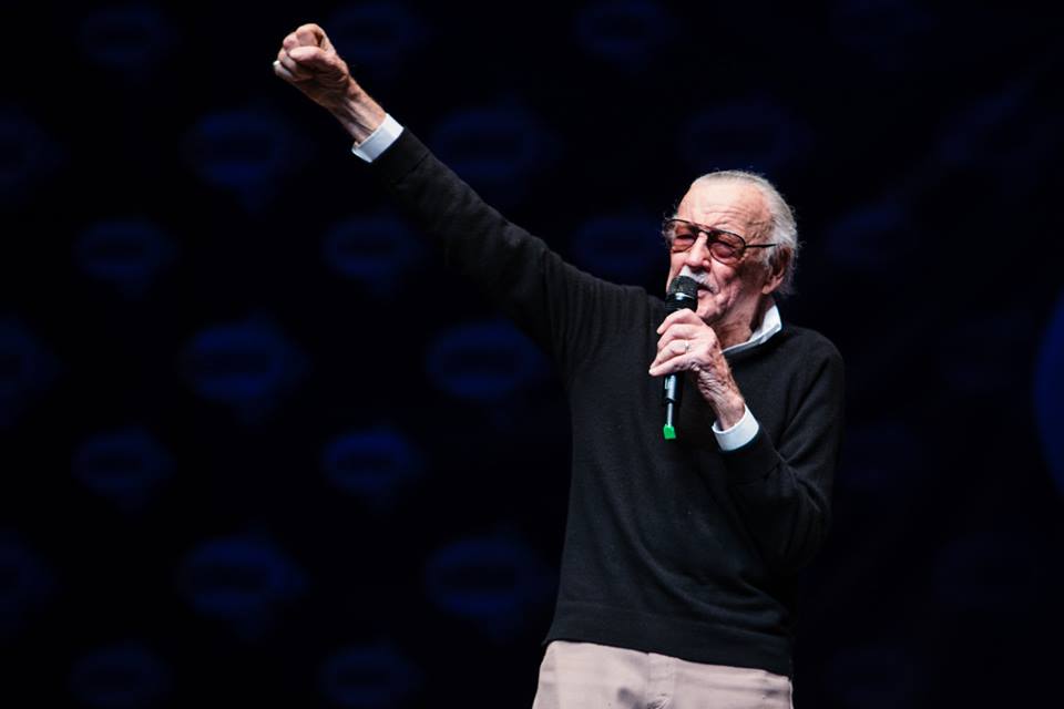 Stan Lee en su visita a la Conque. (Conque)