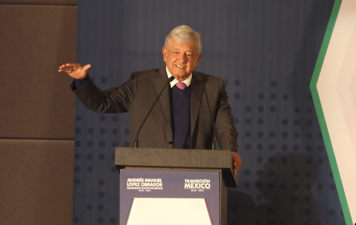 Andrés Manuel López Obrador en la presentación del Plan Nacional de Paz y Seguridad (Javier Ríos)