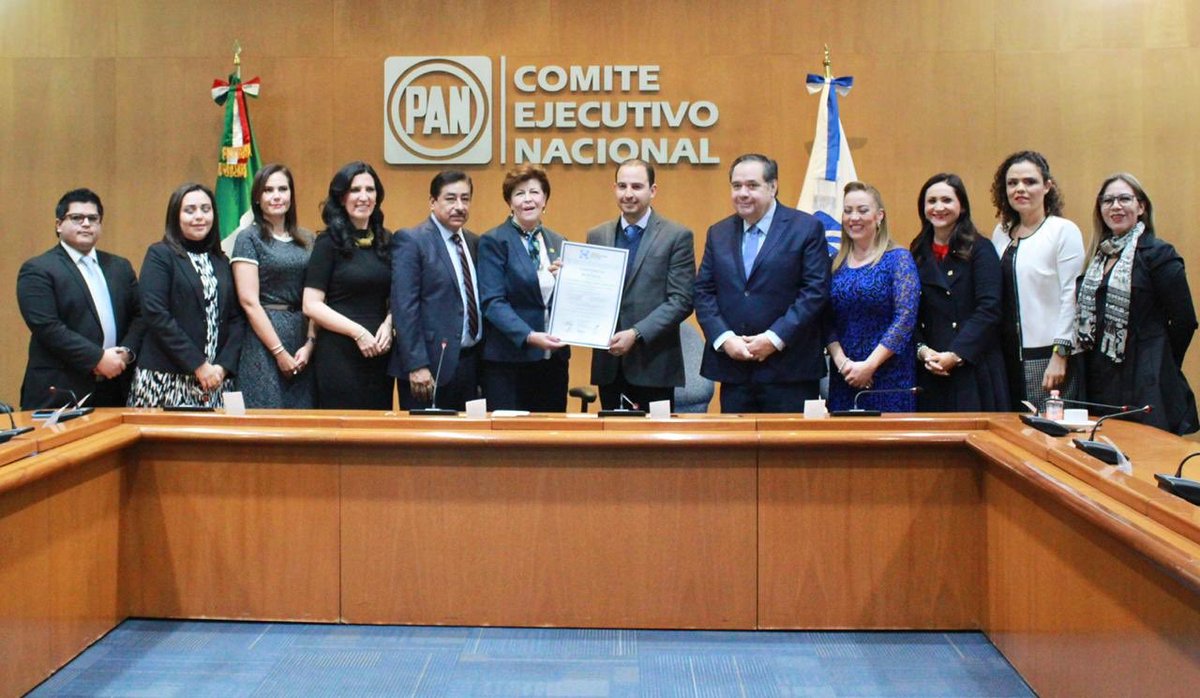 Marko Cortés recibió la constancia de mayoría como nuevo líder nacional del PAN/Especial.