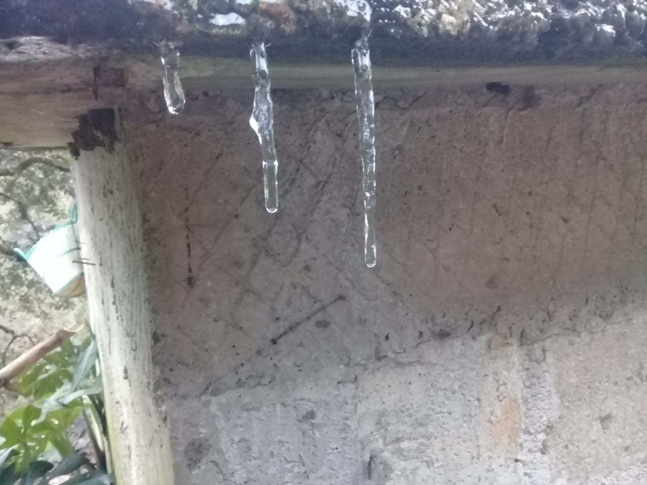 La temperatura descendió considerablemente en municipios de la Sierra Norte de Puebla (Especial)