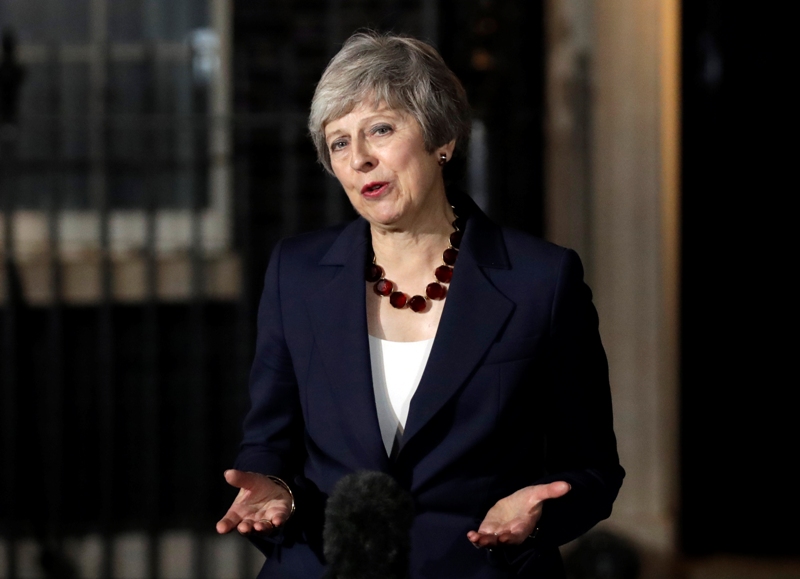 Theresa May.