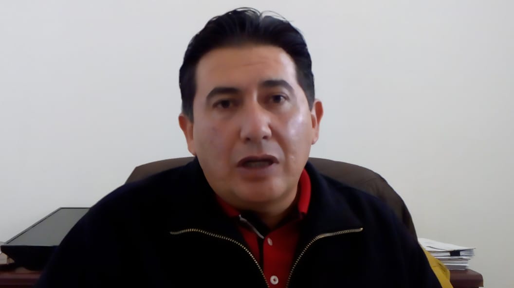 El alcalde explicó que no ha podido dialogar con Ocaña Barrientos sobre el tema (Apolonia Amayo)