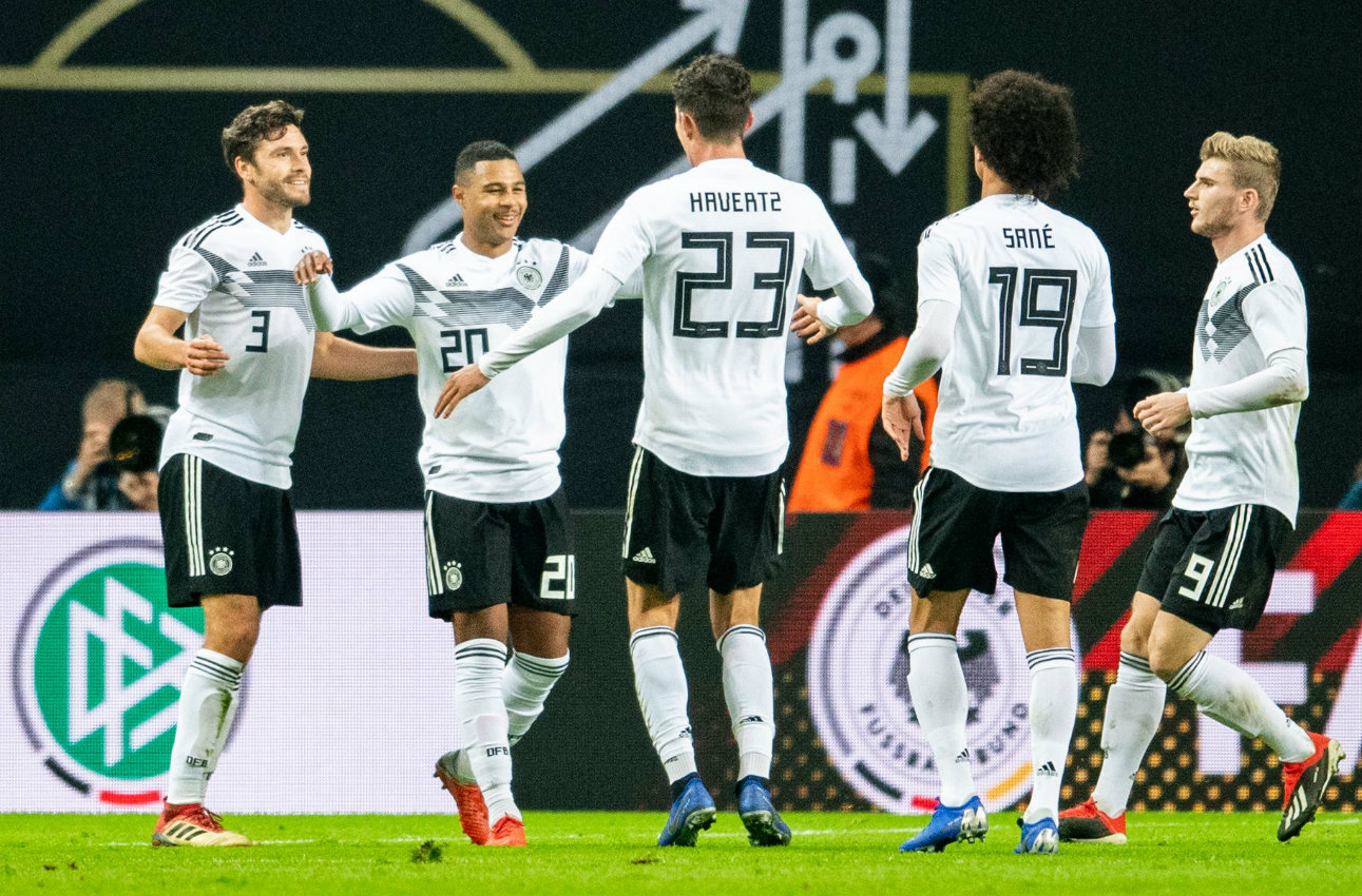 Alemania superó 3-0 a Rusia en Leipzig dentro de la actividad de la última Fecha FIFA del 2018 (AFP)