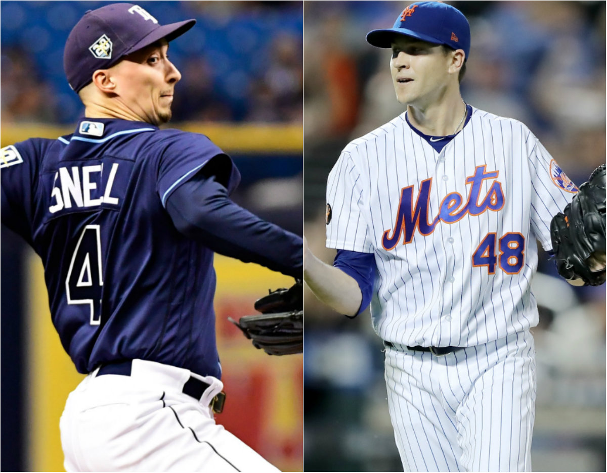Blake Snell  y Jacob DeGrom