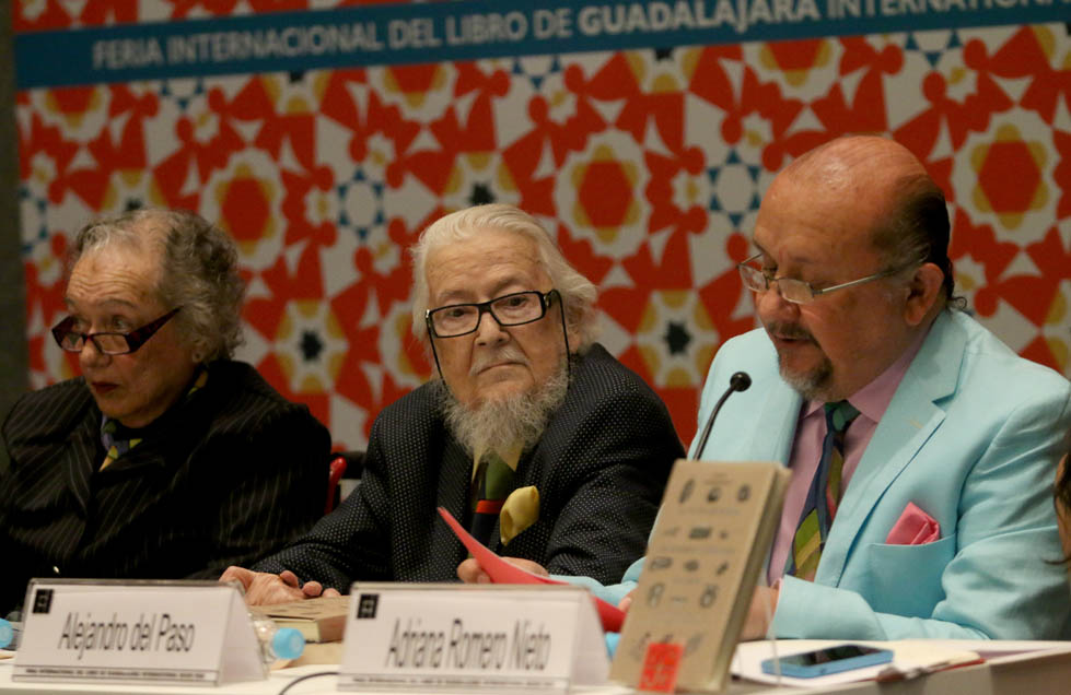 Fernando del Paso en la FIL de 2016 (Fernando Carranza).