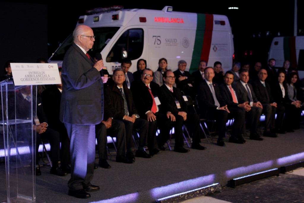 José Narro Robles, secretario de salud federal, reconoció la labor en salud de Puebla (Agencia Enfoque)