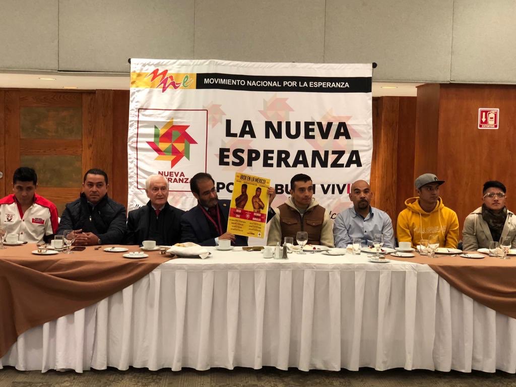 René Bejarano alista plan de trabajo para organización La Nueva Esperanza por el Buen Vivir.