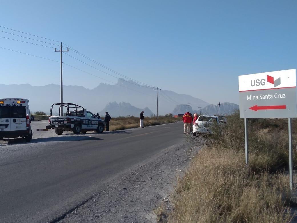 En una área aledaña al cadáver se encontraron rastros de manchas hemáticas. (Especial)