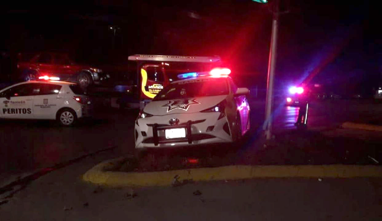 El accidente se registró a las 2:20 de la mañana. (Especial)