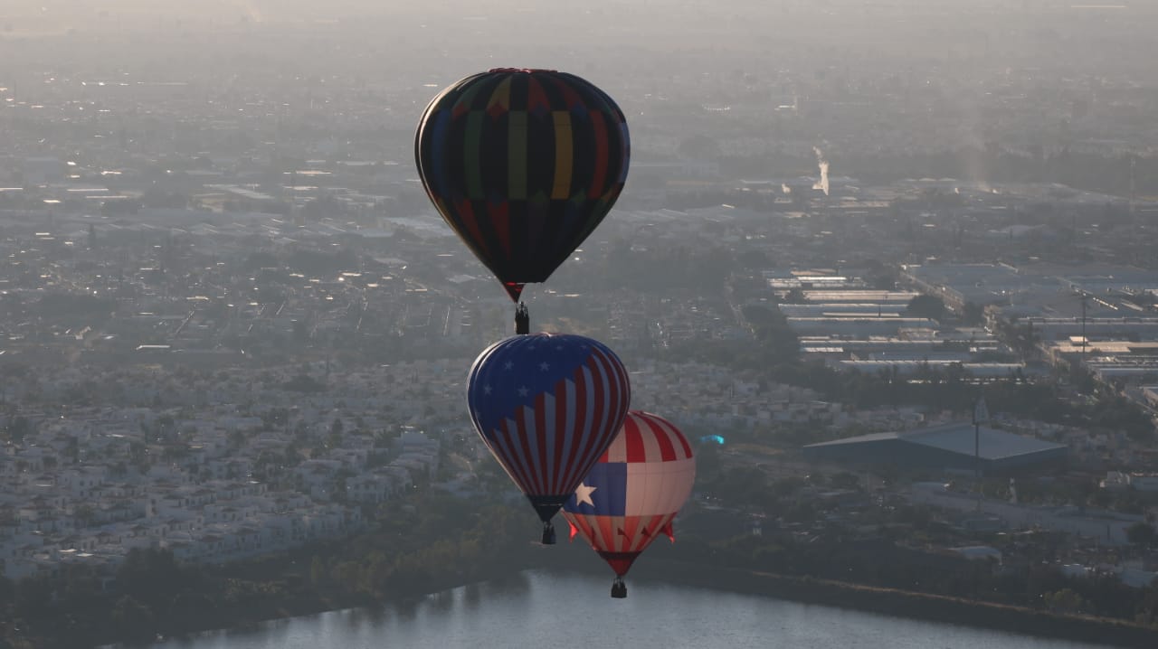 El primer vuelo del festival fue a las 7:00, sin ningún retraso (Dany Béjar)
