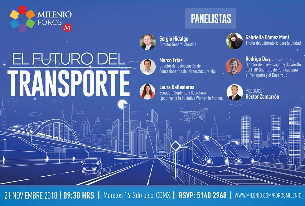 Especialistas debatirán acerca del panorama del transporte en México.