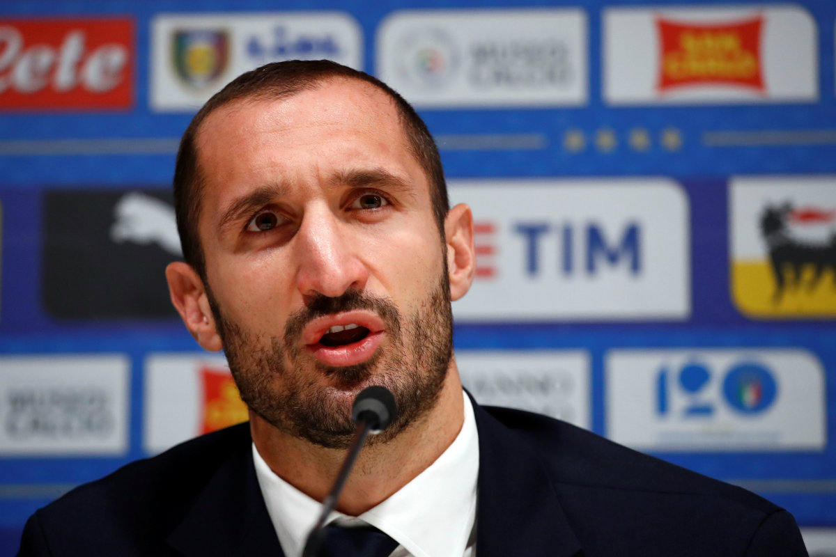 Giorgio Chiellini, futbolista italiano (Reuters)