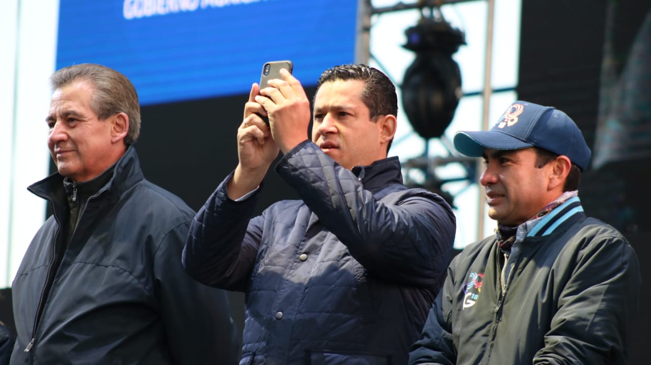 El gobernador de Guanajuato y el alcalde de León, presentes en Festival del Globo