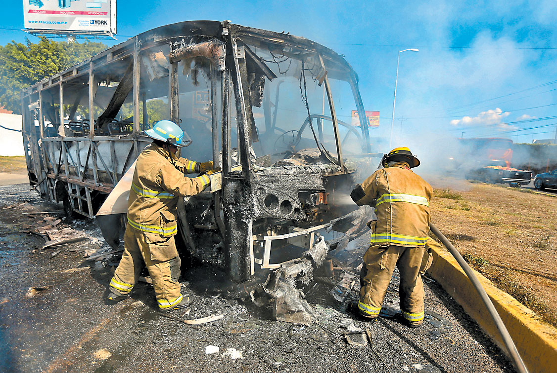 Ataque de grupos armados en Guadalajara. (Archivo)
