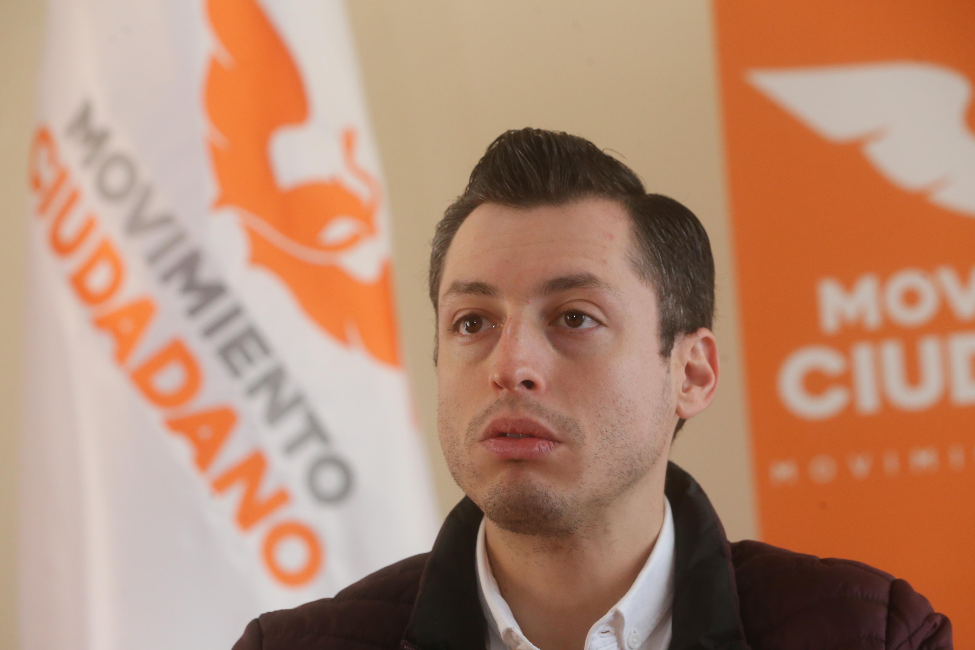 Coordinador de Movimiento Ciudadano, Luis Donaldo Colosio (Fotografía: Leonel Rocha)