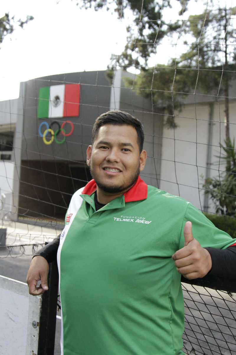 David Yudico, portero de la selección mexicana en la Homeless World Cup (Santiago Chaparro)