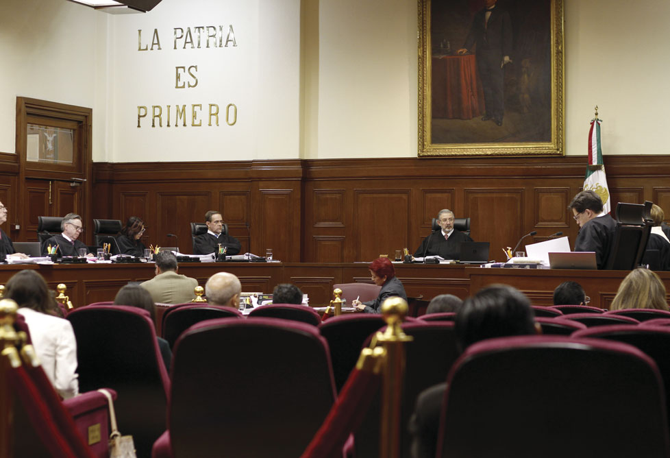 El pasado jueves, 9 de los 11 ministros de la SCJN declararon inconstitucional la Ley de Seguridad Interior que fue aprobada en 2017 (Jorge Gonzalez).