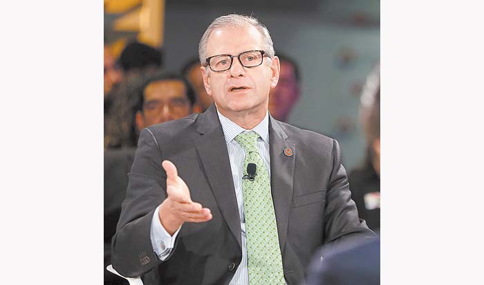 Sergio Hidalgo, director general de Aleática. Javier Ríos
