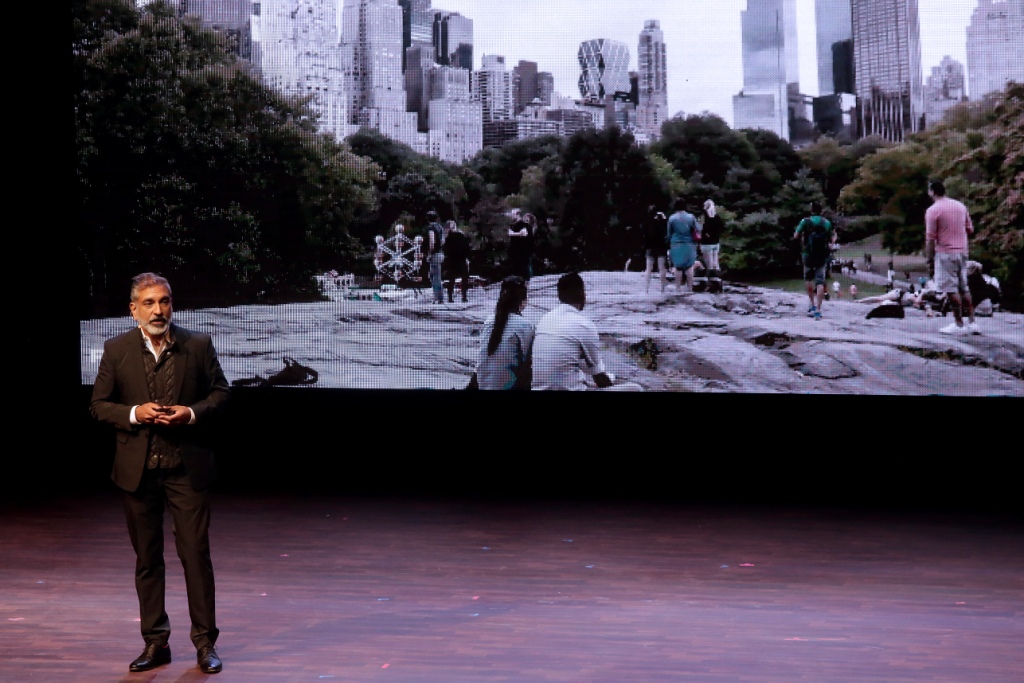 Vishaan Chakrabarti con la ponencia ¿Qué tipo de urbanismo será necesario para una población de 10 mil millones? (Agencia Enfoque)