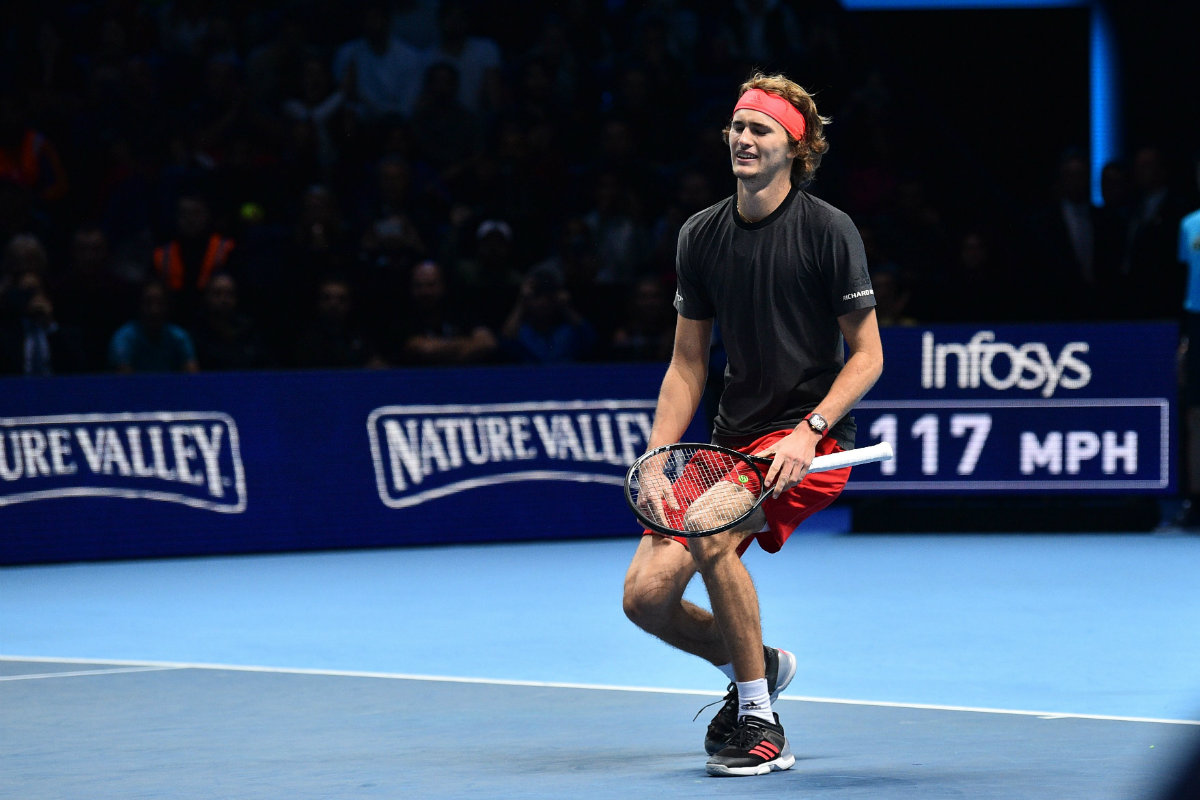 Alexander Zverev gana el Masters en Londres (AFP)