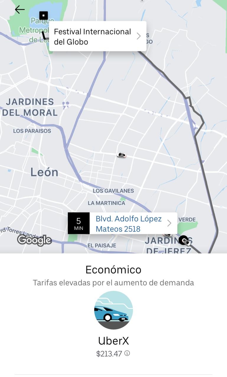 $400 han tenido que pagar algunas personas por trasladarse en León